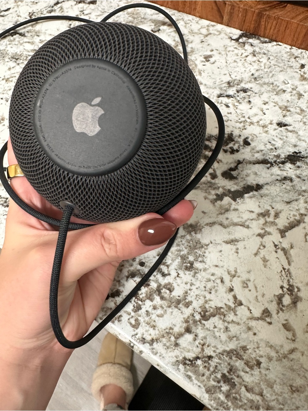 Apple HomePod mini Portable Smart Speaker - Black